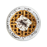 Milky Way Belgian Waffles 