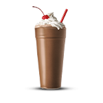 Classic Chocolate Ice Cream Milkshake 
