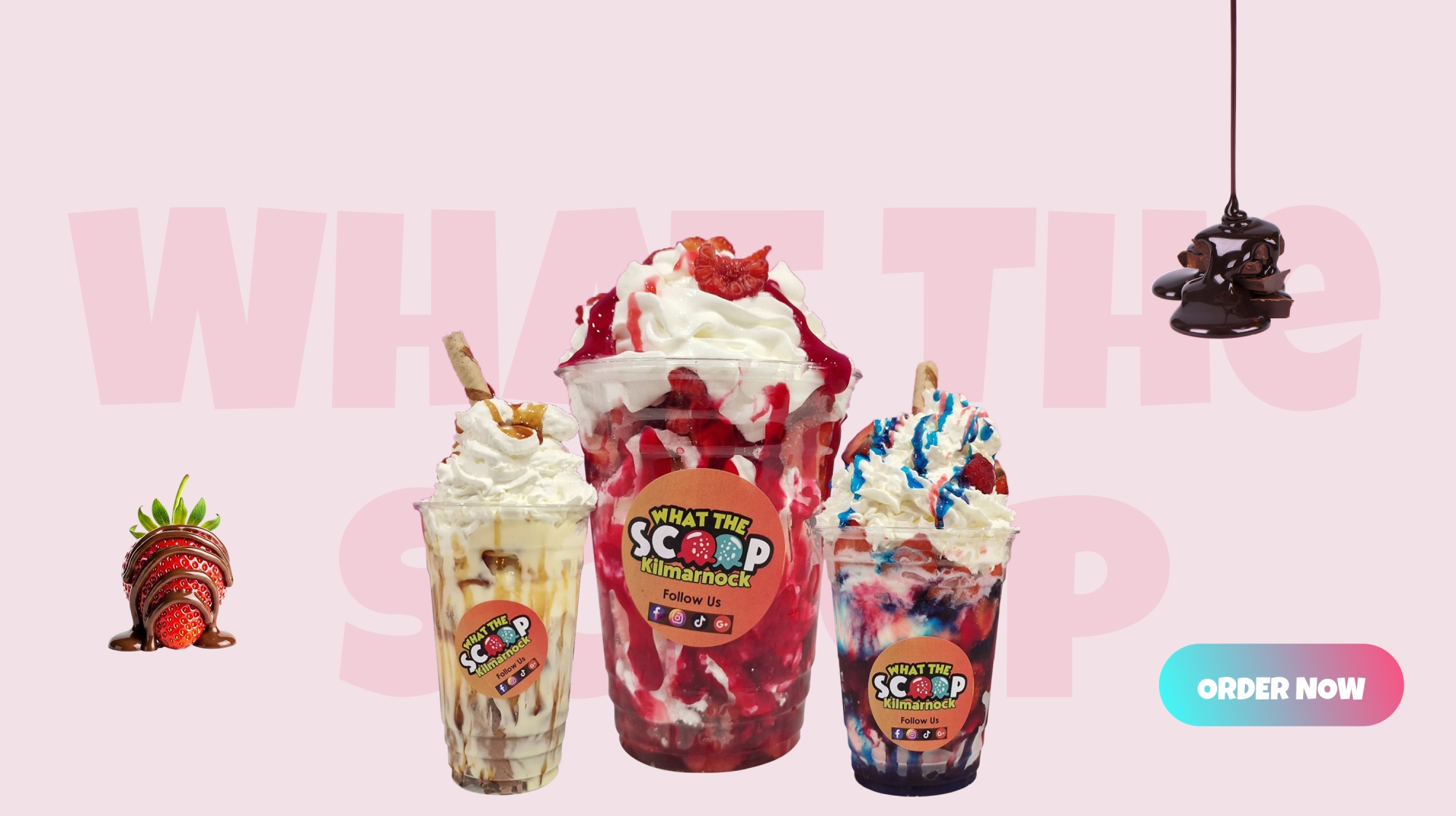 What The Scoop Kilmarnock milkshakes